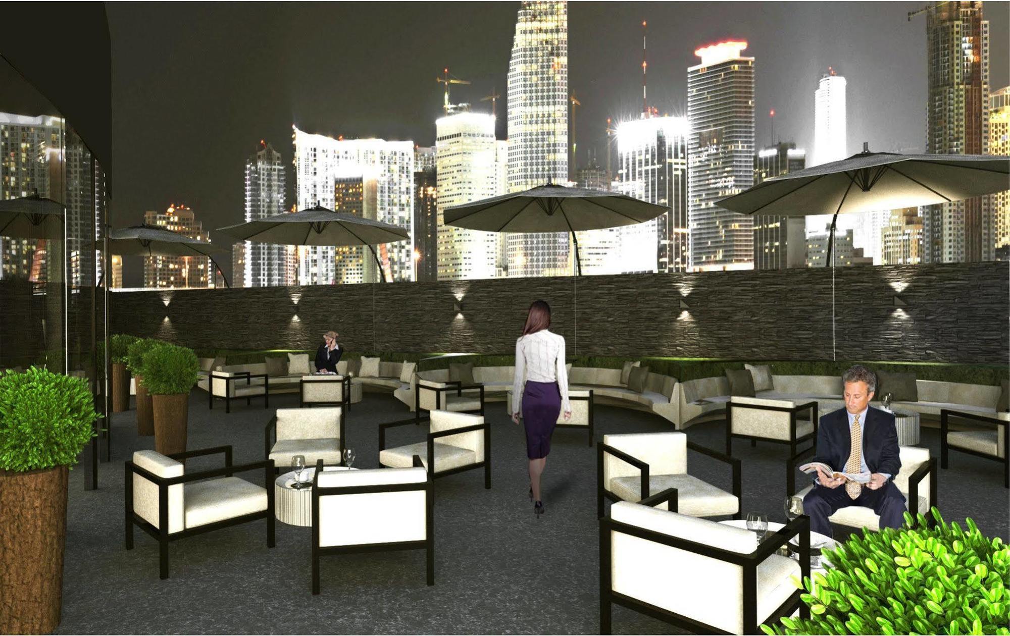 Hotel Las Americas Golden Tower Panama Kültér fotó The Sky Bar